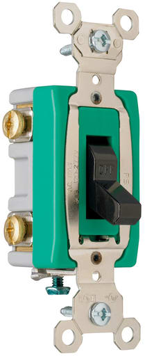 Pass & Seymour / Legrand - Pass & Seymour PS30AC2-I 2Pole Toggle Switch, Back & Side Wire, 30Amp 120/277Volt, Ivory