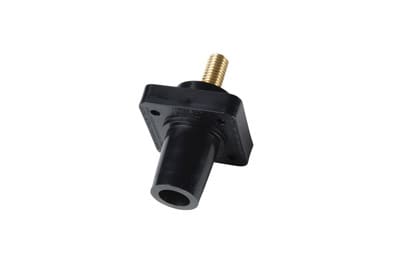 Pass & Seymour / Legrand - Pass & Seymour PS40-FRSB-BK F Thread Stud, 400A 600V, Panel Mount - Black