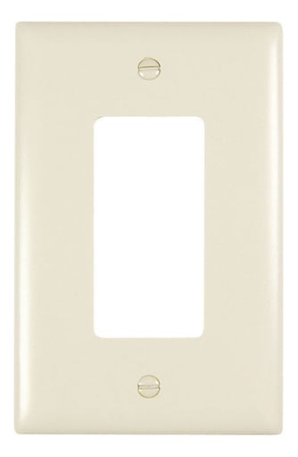 Pass & Seymour / Legrand - Pass & Seymour TPJ26 1Gang Wall Plate, Decorator, Nylon, Jumbo - Brown