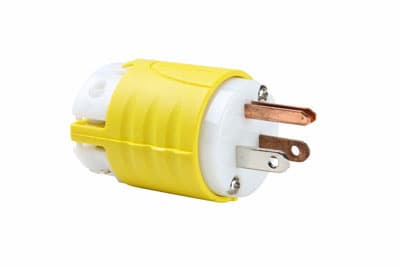 Pass & Seymour / Legrand - Pass & Seymour GR5266-X Straight Blade Plug 2Pole 3Wire 15Amp 125Volt Corrosion Resistant