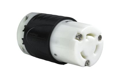 Pass & Seymour / Legrand - Pass & Seymour L1130-C Turnlok Connector, 3wire, 30amp 3phase 250v