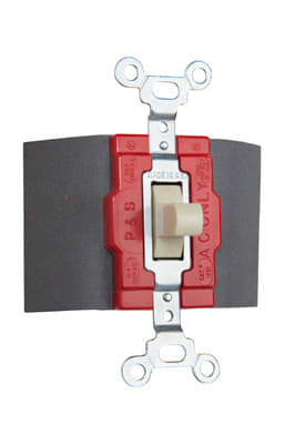 Pass & Seymour / Legrand - Pass & Seymour 1251-I Manual Control Switch, Single Pole / Double Throw, 20A 120/277V, Momentary Contact - Ivory