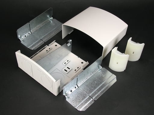 The Wiremold Co - Wiremold DS4010A-DG DS4000-Series Entrance-End-Fitting