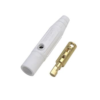 Pass & Seymour / Legrand - Pass & Seymour PSM2-MW Male Cam Type Plug, 150A 600V - White