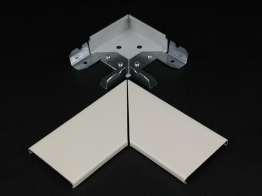 The Wiremold Co - Wiremold 2411M-FW Fog White Flat Elbow