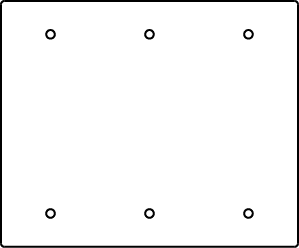 The Wiremold Co - Wiremold RFB119-3SB RFB9 and RFB11-Series Blank Device Plate