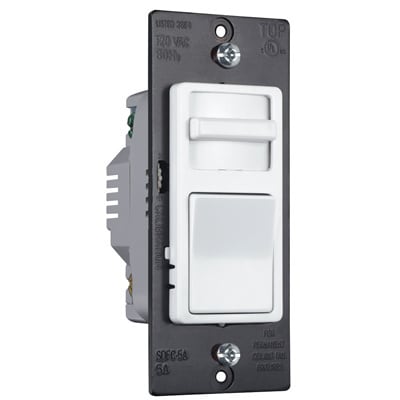Pass & Seymour / Legrand - Pass & Seymour WSSC53-PW 5A Slide Fan Speed Control Variable, White