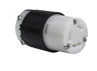 Pass & Seymour / Legrand - Pass & Seymour L1230-C Turnlok Connector, 3wire, 30amp 480V