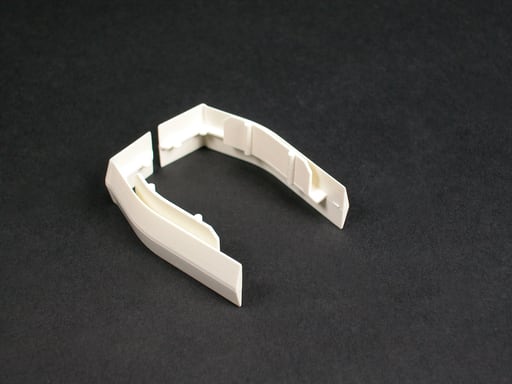 The Wiremold Co - Wiremold 40N2F05WH CableSmart 40N2-Series Base Clip Fitting