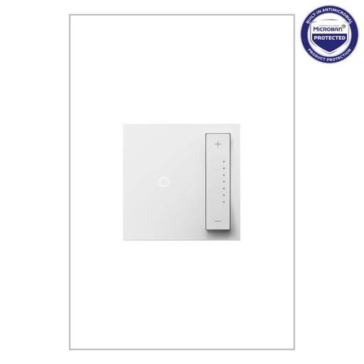 Pass & Seymour / Legrand - Pass & Seymour ADTP703TU-W4 700W Tap Dimmer Single Pole 3-Speed Incandescent/Halogen/CFL/LED/MLV/ELV - White