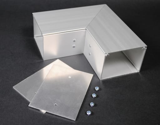 The Wiremold Co - Wiremold ALA3811 ALA3800-Series Flat Elbow Fitting