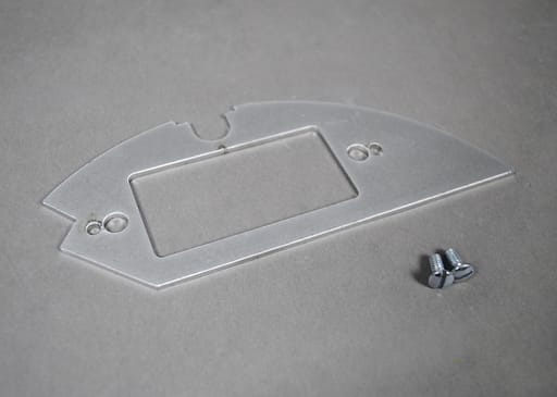 The Wiremold Co - Wiremold CRFB-GFI-2 CRFB-Series GFCI/Decorator Plate