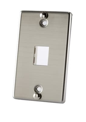 Ortronic - ORTR 403STJ1WP WALL PHONE TJ PLATE