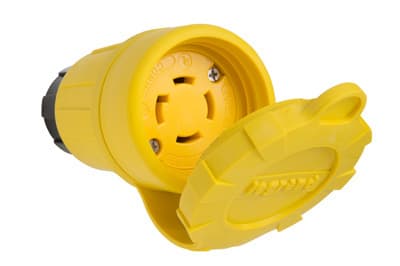 Pass & Seymour / Legrand - Pass & Seymour 29W75 30A phase 250V L1530R IP67 Turnlok Connector