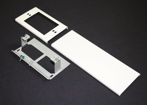 The Wiremold Co - WM 30TP-L-WH RECTANGULAR COVER GFCI