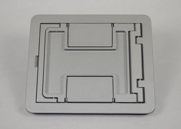 The Wiremold Co - Wiremold FPCTCGY FPCTC - FloorPort-Series Cutout Cover Assembly