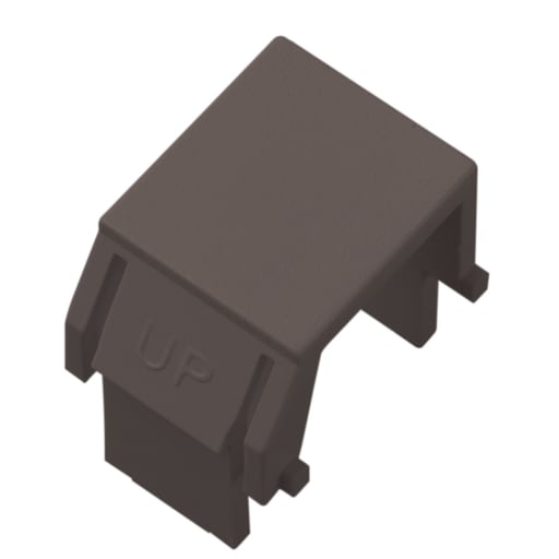 Pass & Seymour / Legrand - OnQ WP3455GY BLANK KEYSTONE INSERT,