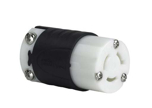 Pass & Seymour / Legrand - Pass & Seymour PSL615-C Turnlok Connector, 15A 250V, Extra-Hard Use (EHU) - Yellow
