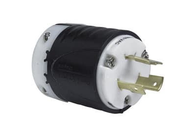 Pass & Seymour / Legrand - Pass & Seymour L820-P Turnlok Plug, 3wire, 20A 480V, IP20 Suitability (L8-20P)