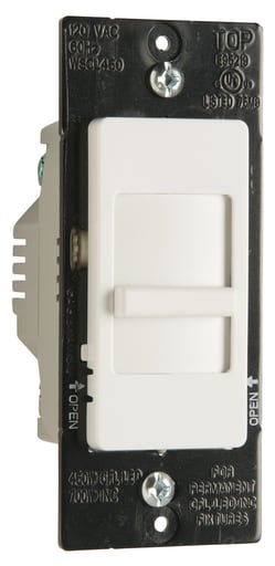 Pass & Seymour / Legrand - P&S WSCL450TC WIDE SLIDE INC/CFL/LE