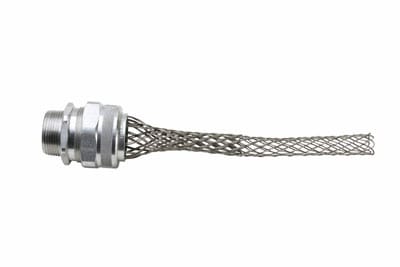 Pass & Seymour / Legrand - Pass & Seymour CG1018 Strain Relief Deluxe Cord Grip, 1 - 1/4" Straight Male, 1.000" - 1.125" Range