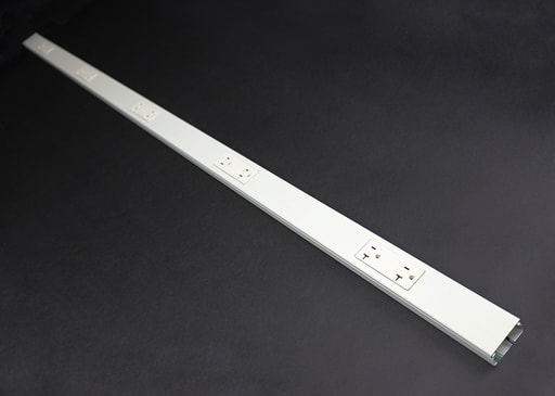 The Wiremold Co - Wiremold 24S6012GBA99IV Steel Plugmold™ Multioutlet Strip