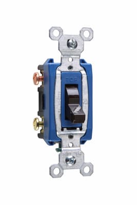 Pass & Seymour / Legrand - Pass & Seymour CS15AC3 Commercial 3Way Switch, Side Wire, 15Amp 120/277Volt, Brown