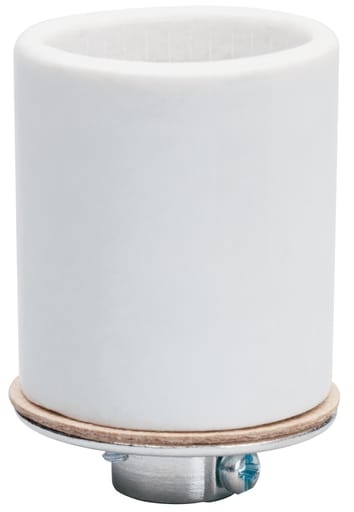 Pass & Seymour / Legrand - Pass & Seymour 10045 250V 660W White Porcelain 1-Circuit Medium Base Incandescent Lampholder
