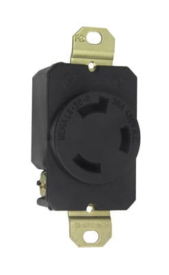 Pass & Seymour / Legrand - Pass & Seymour L830-R Turnlok Single Receptacle, 3wire, 30amp 480V