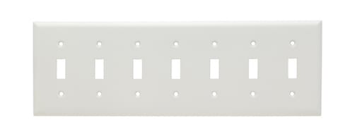 Pass & Seymour / Legrand - P&S SS601W SMOOTH 302SS 7G TOGGLE W