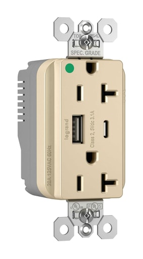 Pass & Seymour / Legrand - P&S PTTR20HACUSBI PLUGTAIL 20A HG H