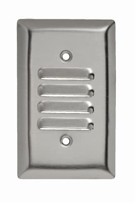 Pass & Seymour / Legrand - Pass & Seymour SS771 1Gang Wall Plate, Horizontal Louver, Standard - 302/304 Stainless Steel