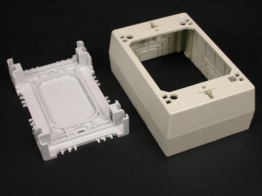 The Wiremold Co - LCAN PSB1WH NM POWER BOX WHITE