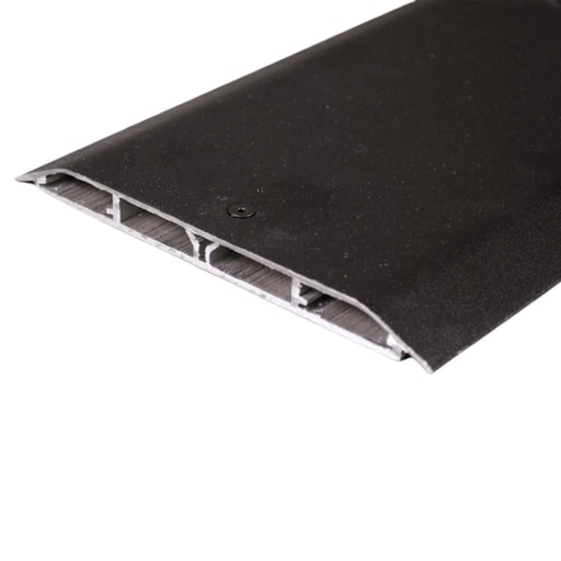 The Wiremold Co - Wiremold OFRBC-8 6-7/8 x 1/2" Steel Multiple Channel Overfloor Raceway Base and Cover