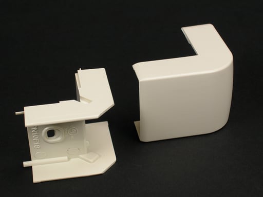 The Wiremold Co - Wiremold PN05F18V Eclipse PN05 External Elbow Fitting