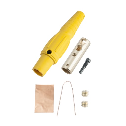 Pass & Seymour / Legrand - Pass & Seymour PS40-FB-Y Female Plug #2/0-4/0 400A 600V - Yellow