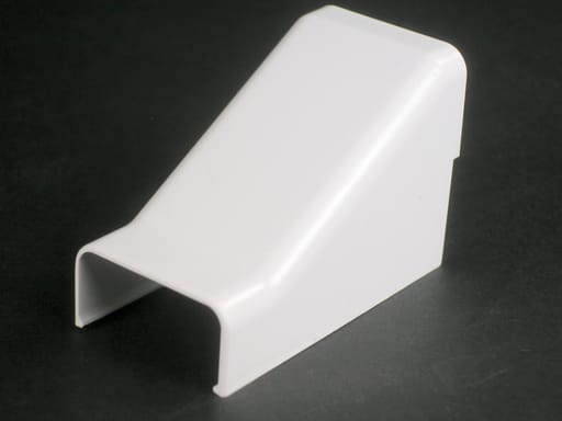 The Wiremold Co - Wiremold 2986 2-7/8 x 2" Ivory Non-Metallic 1-Channel Drop Ceiling Connector