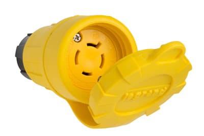 Pass & Seymour / Legrand - Pass & Seymour 27W74 20A 125/250V L1420R IP67 Turnlok Connector