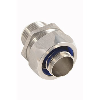 Pass & Seymour / Legrand - Pass & Seymour CGSS50500 1/2" Stainless Steel Straight Cord Grip, .43" -.50" Range