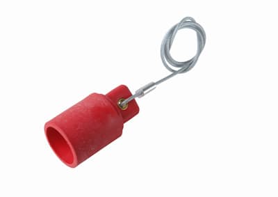 Pass & Seymour / Legrand - Pass & Seymour PS40-FC-R Female Cam Device, Series 16 Protective Cap - Red