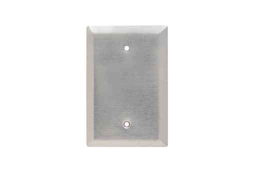 Pass & Seymour / Legrand - Pass & Seymour SSO13 1Gang Wall Plate, Blank, Box Mount, Jumbo - 302/304 Stainless Steel