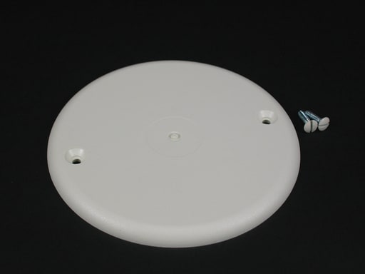 The Wiremold Co - Wiremold 2336 4-1/2" Ivory Non-Metallic 1-Channel Raceway Blank Cover