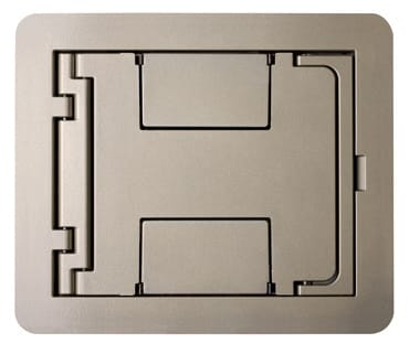 The Wiremold Co - LCAN FPBTCNKTR FLANGED SOLID FP CVR