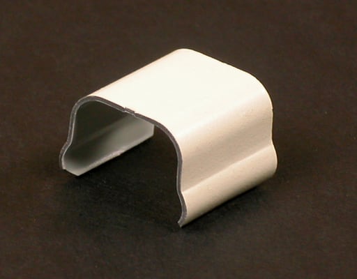 The Wiremold Co - Wiremold V506 3/4" Ivory Steel 1-Channel Raceway Connection Cover