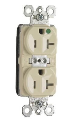 Pass & Seymour / Legrand - PT DUP RECEP HG TR 20A/125V LA
