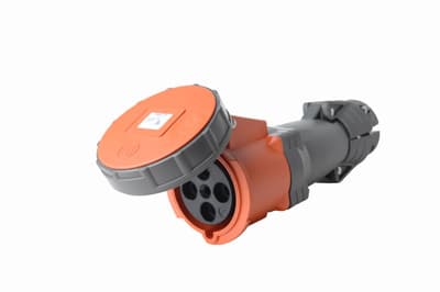 Pass & Seymour / Legrand - Pass & Seymour PS460C12-W Pin & Sleeve Connector, 3pole 4wire, 60A 125/250V
