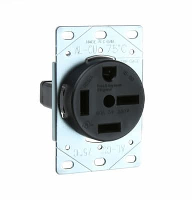 Pass & Seymour / Legrand - Pass & Seymour 5760 60A Straight Blade Receptacle, 60amp, 3pole 4wire, 250v