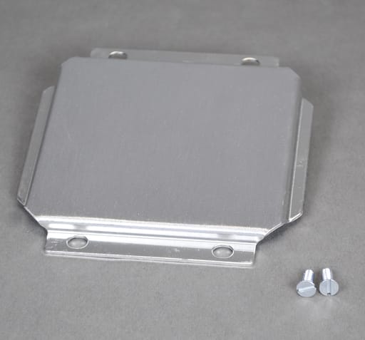 The Wiremold Co - Wiremold LTF48-B Multiplex Blank Faceplate