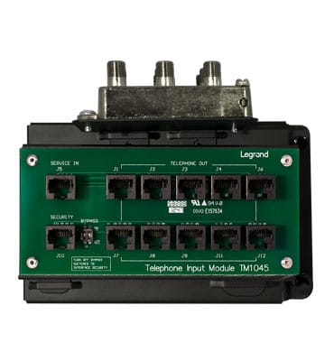 Pass & Seymour / Legrand - On-Q CO1045 10 x 8 5 to 1002 GHz Black Video/Voice Combination Module