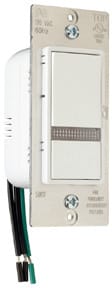 Pass & Seymour / Legrand - Pass & Seymour TM8LOCATOR-W 15 Amp 120 VAC 500 W 2-Pole White Polycarbonate Emergency Decorator Home Locator Switch